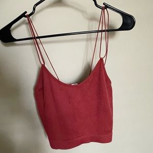 **DAMAGED** CROPPED TANK TOP